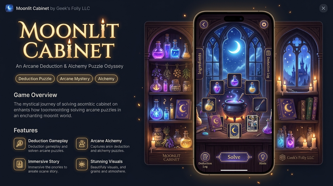 Moonlit Cabinet Game
